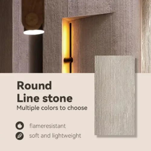 round line stone